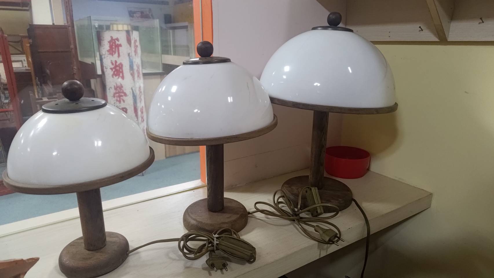 1940's Mushroom lamps 1940年代蘑菇燈